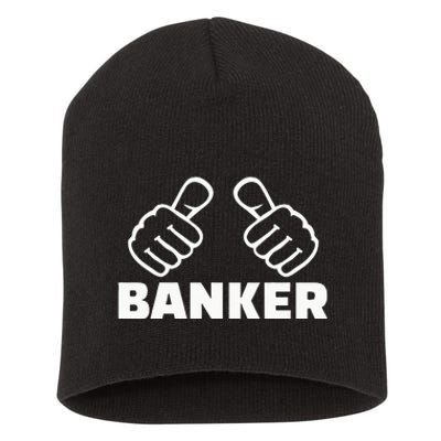 Banker Short Acrylic Beanie