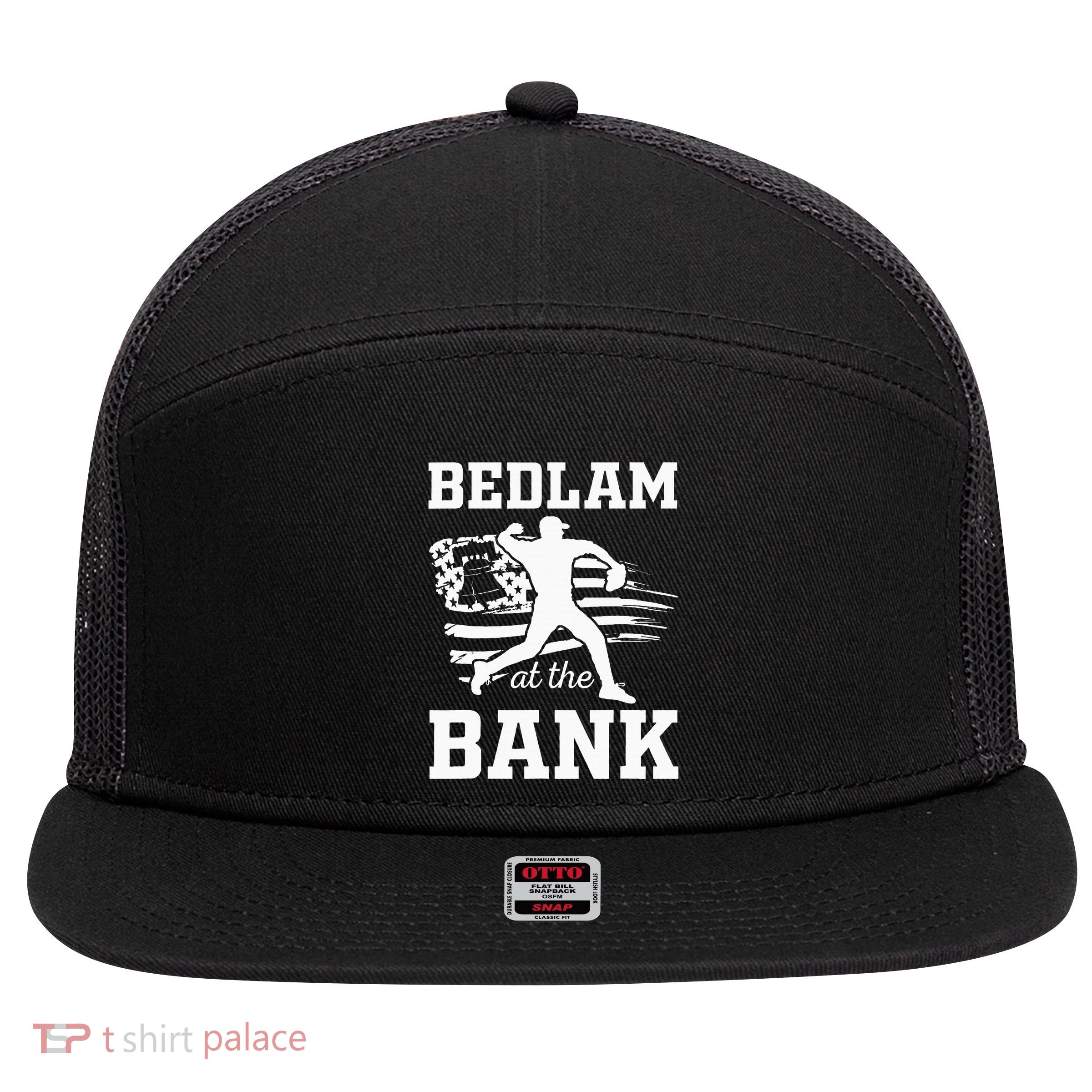 Bedlam Bedlam At The Bank Philadelphia Baseball 7 Panel Mesh Trucker Snapback Hat