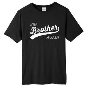 Big Brother Again Design With Arrow And Heart Tall Fusion ChromaSoft Performance T-Shirt