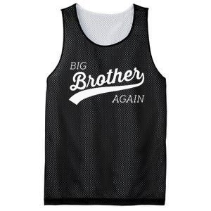 Big Brother Again Design With Arrow And Heart Mesh Reversible Basketball Jersey Tank