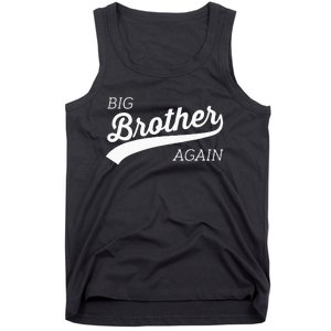 Big Brother Again Design With Arrow And Heart Tank Top