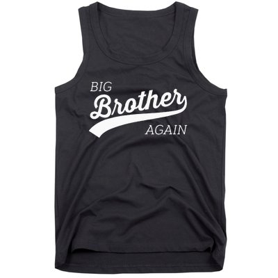 Big Brother Again Design With Arrow And Heart Tank Top