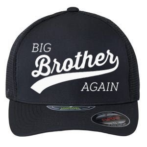 Big Brother Again Design With Arrow And Heart Flexfit Unipanel Trucker Cap