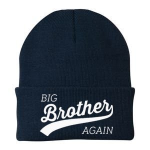 Big Brother Again Design With Arrow And Heart Knit Cap Winter Beanie