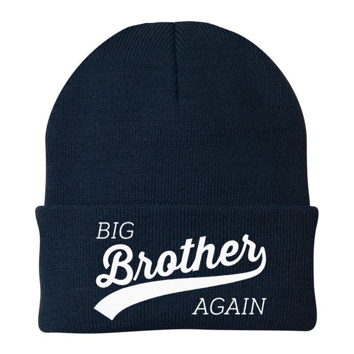 Big Brother Again Design With Arrow And Heart Knit Cap Winter Beanie