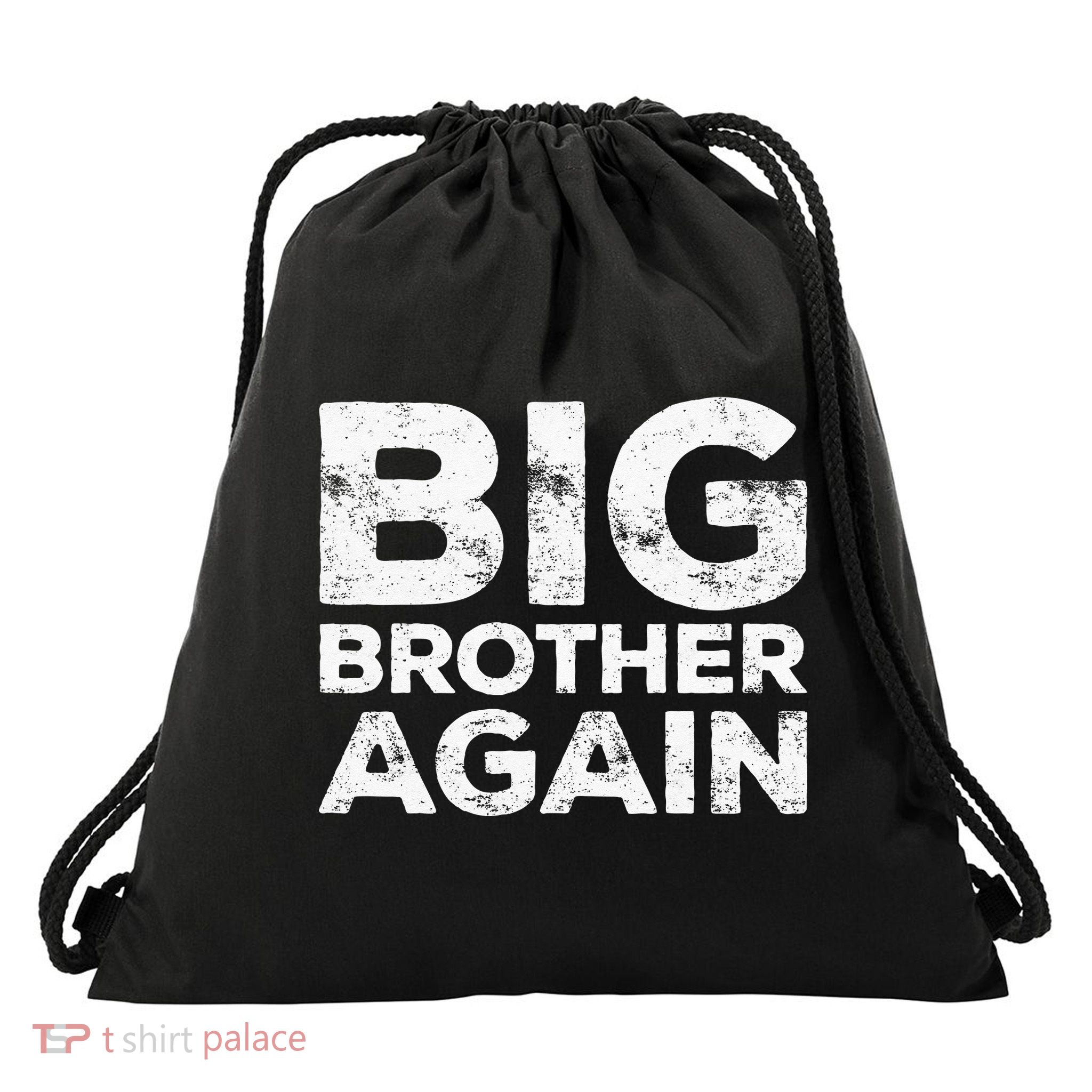 Big Brother Again Drawstring Bag