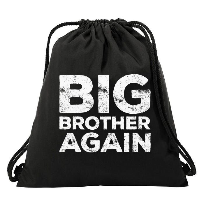 Big Brother Again Drawstring Bag