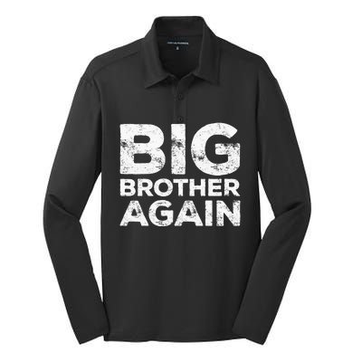 Big Brother Again Silk Touch Performance Long Sleeve Polo