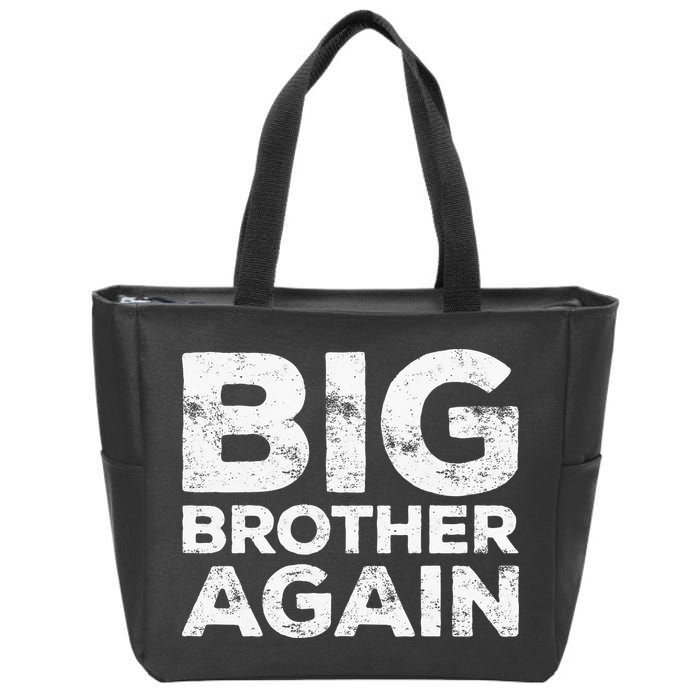 Big Brother Again Zip Tote Bag