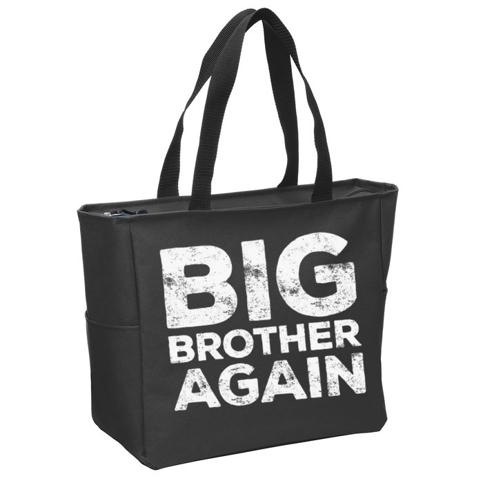 Big Brother Again Zip Tote Bag