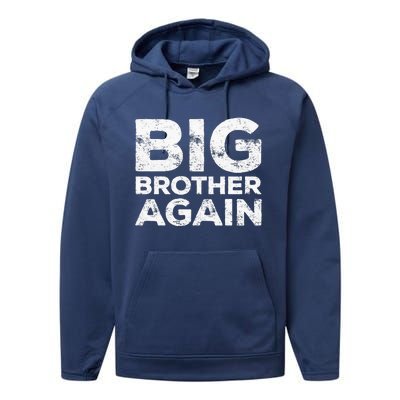 Big Brother Again Performance Fleece Hoodie