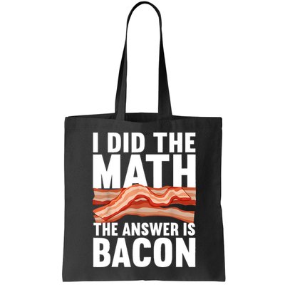 Best Bacon Art For Women Food Pork Meat Bacon Lovers Bag