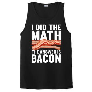 Best Bacon Art For Women Food Pork Meat Bacon Lovers PosiCharge Competitor Tank