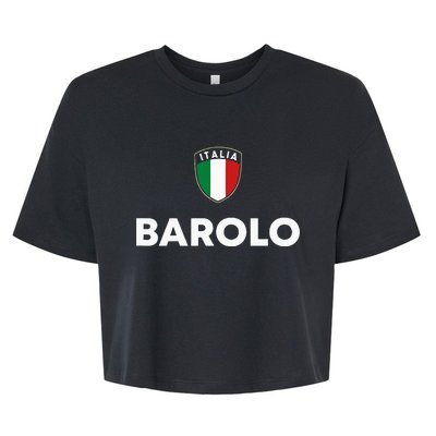 Barolo Bella+Canvas Jersey Crop Tee