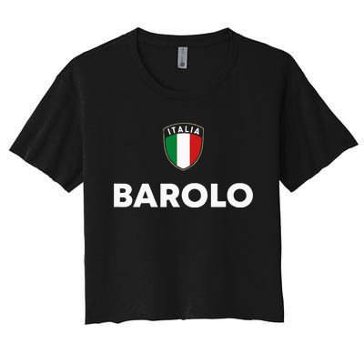 Barolo Women's Crop Top Tee