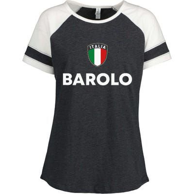 Barolo Enza Ladies Jersey Colorblock Tee