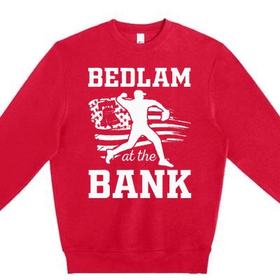 Bedlam Bedlam At The Bank Philadelphia Baseball Premium Crewneck Sweatshirt