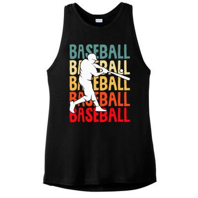 Baseball Ladies PosiCharge Tri-Blend Wicking Tank