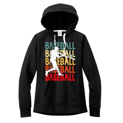 Baseball Women's Fleece Hoodie