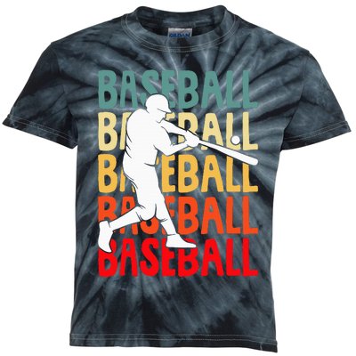 Baseball Kids Tie-Dye T-Shirt