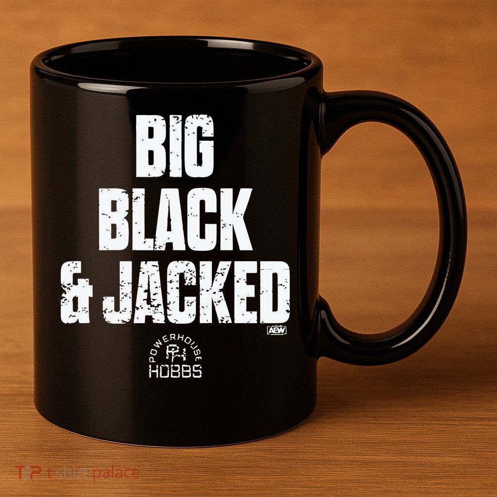 Big Black And Jacked 11oz C Handle Ceramic Mug