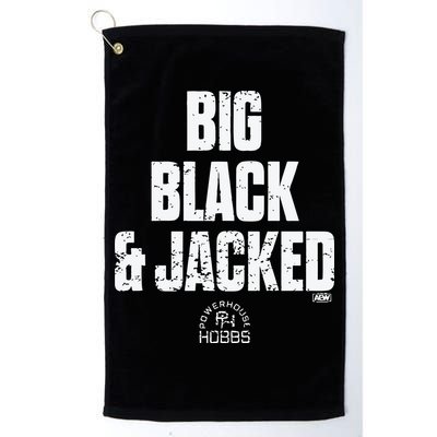 Big Black And Jacked Golf Towel