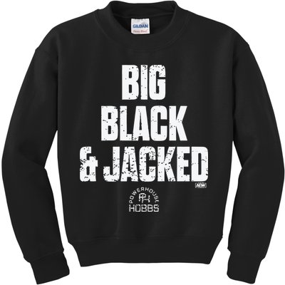 Big Black And Jacked Kids Sweatshirt