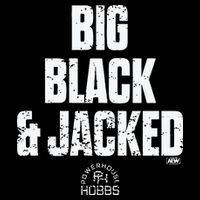 Big Black And Jacked Short Acrylic Beanie