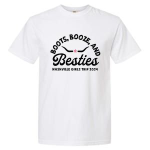 Boots Bozze And Besties Nashville Girl Trip 2024 Garment-Dyed Heavyweight T-Shirt