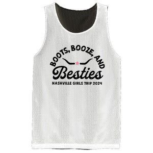 Boots Bozze And Besties Nashville Girl Trip 2024 Mesh Reversible Basketball Jersey Tank