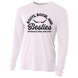 Boots Bozze And Besties Nashville Girl Trip 2024 Cooling Performance Long Sleeve Crew