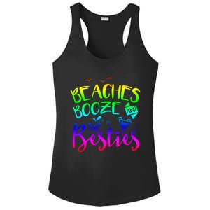 Beaches Booze And Besties Girls Trip Friends Bff Funny Gift Ladies PosiCharge Competitor Racerback Tank