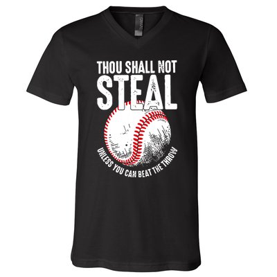 Baseball V-Neck T-Shirt