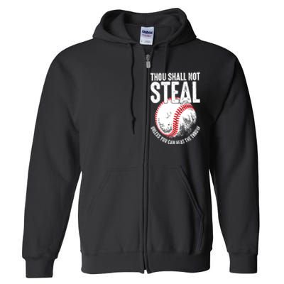 Baseball Full Zip Hoodie