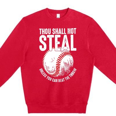 Baseball Premium Crewneck Sweatshirt