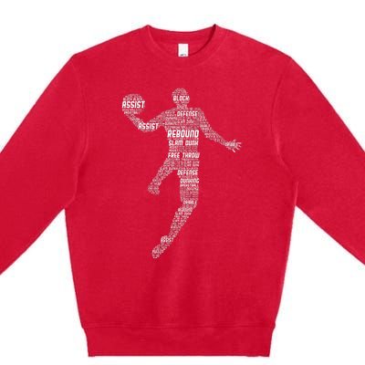 Basketball Premium Crewneck Sweatshirt