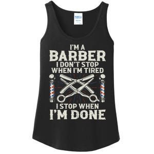 Best Barber Art For Men Male Hairstylist Barbershop Lover Ladies Essential Tank