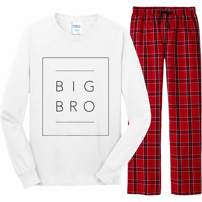 Big Brother Announcement Promoted To Big Bro Long Sleeve Pajama Set