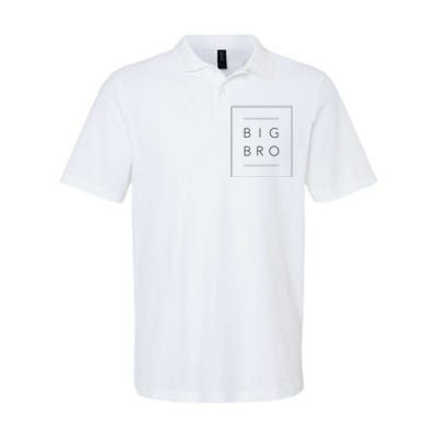 Big Brother Announcement Promoted To Big Bro Softstyle Adult Sport Polo