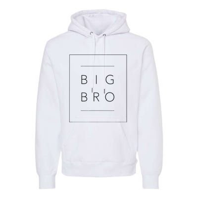 Big Brother Announcement Promoted To Big Bro Premium Hoodie