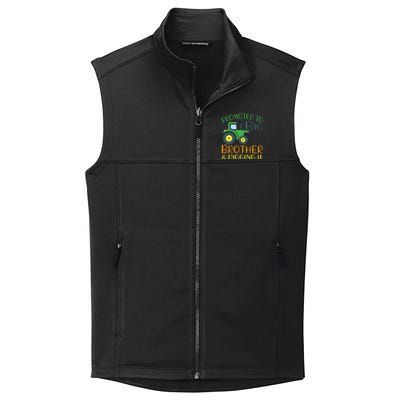 Big Brother Announcement Big Brother With Tractor Collective Smooth Fleece Vest