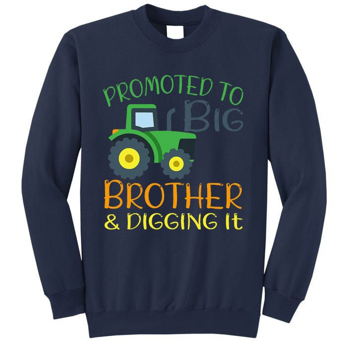 Big Brother Announcement Big Brother With Tractor Sweatshirt