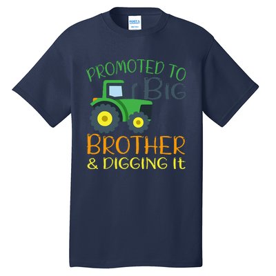 Big Brother Announcement Big Brother With Tractor Tall T-Shirt