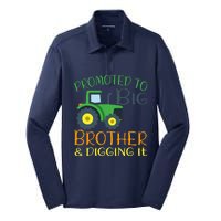 Big Brother Announcement Big Brother With Tractor Silk Touch Performance Long Sleeve Polo