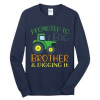 Big Brother Announcement Big Brother With Tractor Tall Long Sleeve T-Shirt