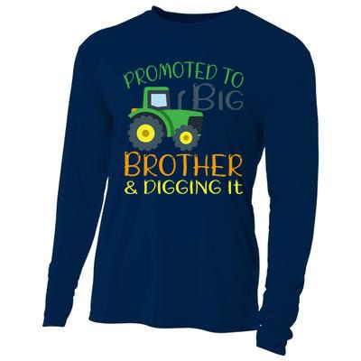 Big Brother Announcement Big Brother With Tractor Cooling Performance Long Sleeve Crew