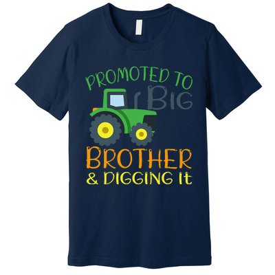 Big Brother Announcement Big Brother With Tractor Premium T-Shirt