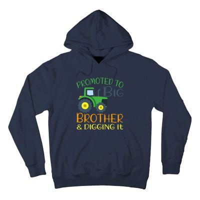 Big Brother Announcement Big Brother With Tractor Tall Hoodie