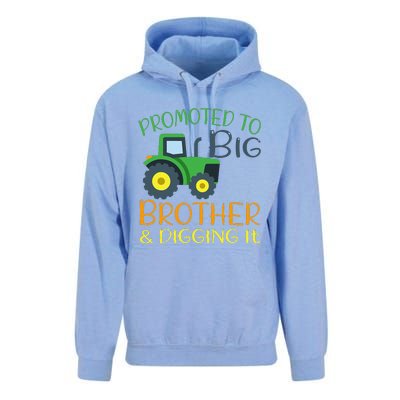 Big Brother Announcement Big Brother With Tractor Unisex Surf Hoodie