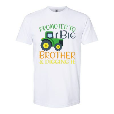 Big Brother Announcement Big Brother With Tractor Softstyle CVC T-Shirt